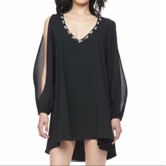 Lovers + Friends Dresses & Skirts - Lovers + Friends Gracie Embellished-Neck Dress